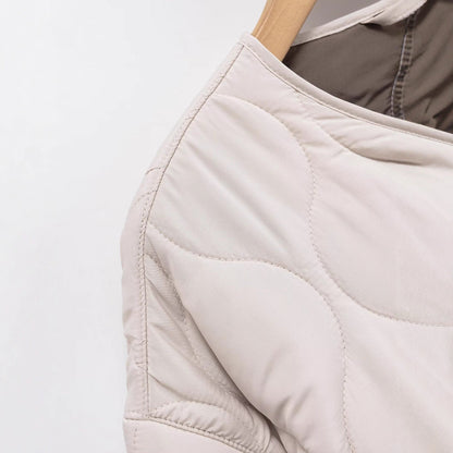 Damen Übergangsjacke Gesteppt Seitentaschen Modern Schnitt Norvielle