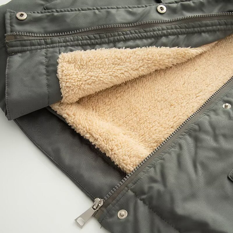 Damen Steppjacke Kuscheliges Futter Praktische Taschen Norvielle