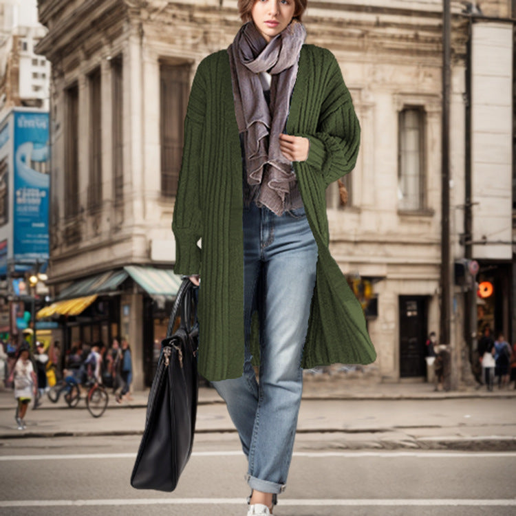 Damen Strickmantel Norvielle