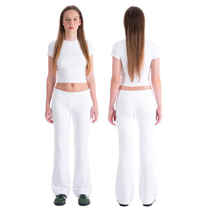 Damen Lounge-Set Elastischer Bund Rippstruktur Norvielle