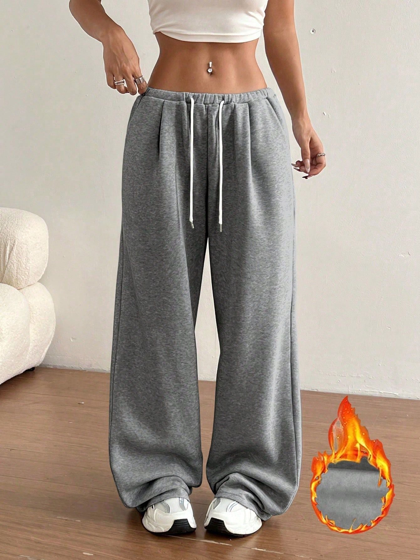 Damen Sweathose Bequem Lässiger Schnitt Norvielle