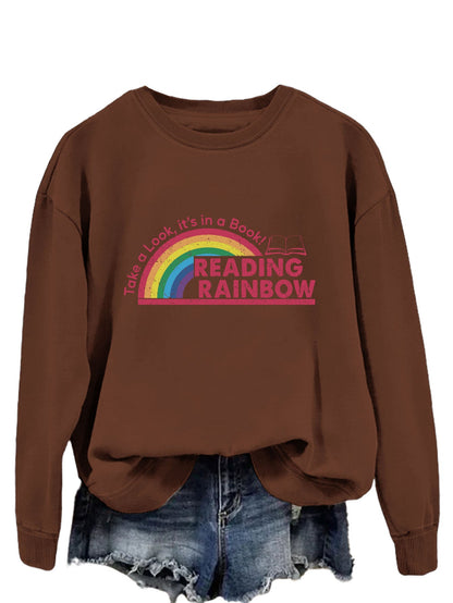 Damen Sweatshirt Lässig Einzigartiger Druck Norvielle