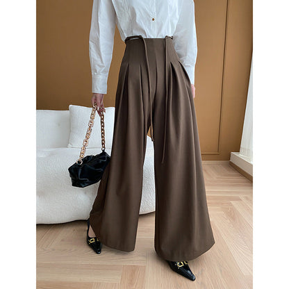 Damen High-Waist Palazzo-Hose Elegantes Design Norvielle - Norvielle