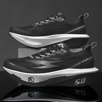 Damen Laufschuhe Strukturierte Sohle Schnürsystem