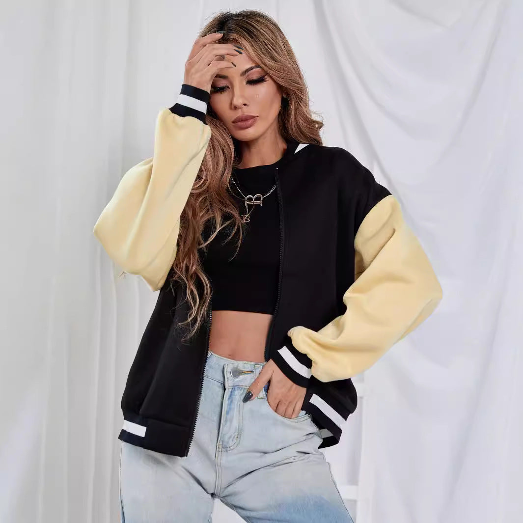 Damen Sportjacke Trendfarben Lässiger Schnitt Norvielle - Norvielle