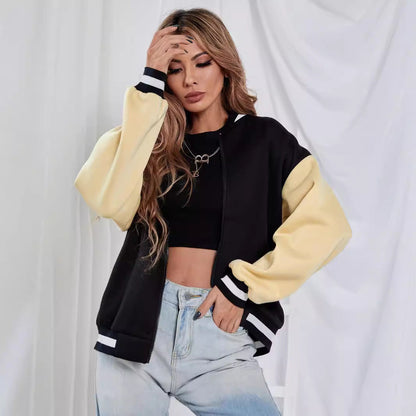 Damen Sportjacke Trendfarben Lässiger Schnitt Norvielle - Norvielle