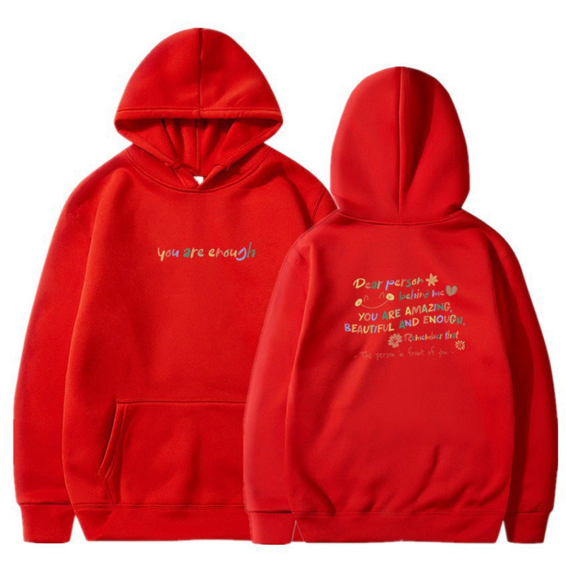 Damen Kapuzenpullover Komfort Passform Motiviert Norvielle - Norvielle