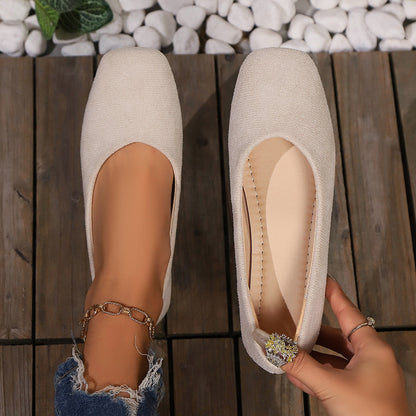 Damen Ballerinas Anatomische Fußbettung Elegantes Design