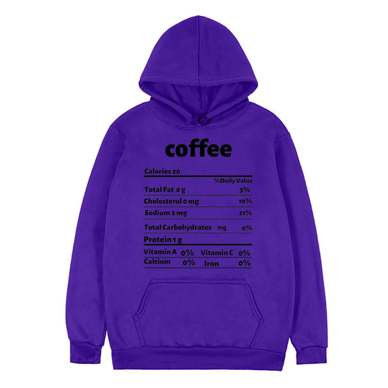 Damen Kapuzenpullover Nährwertdesign Norvielle - Norvielle