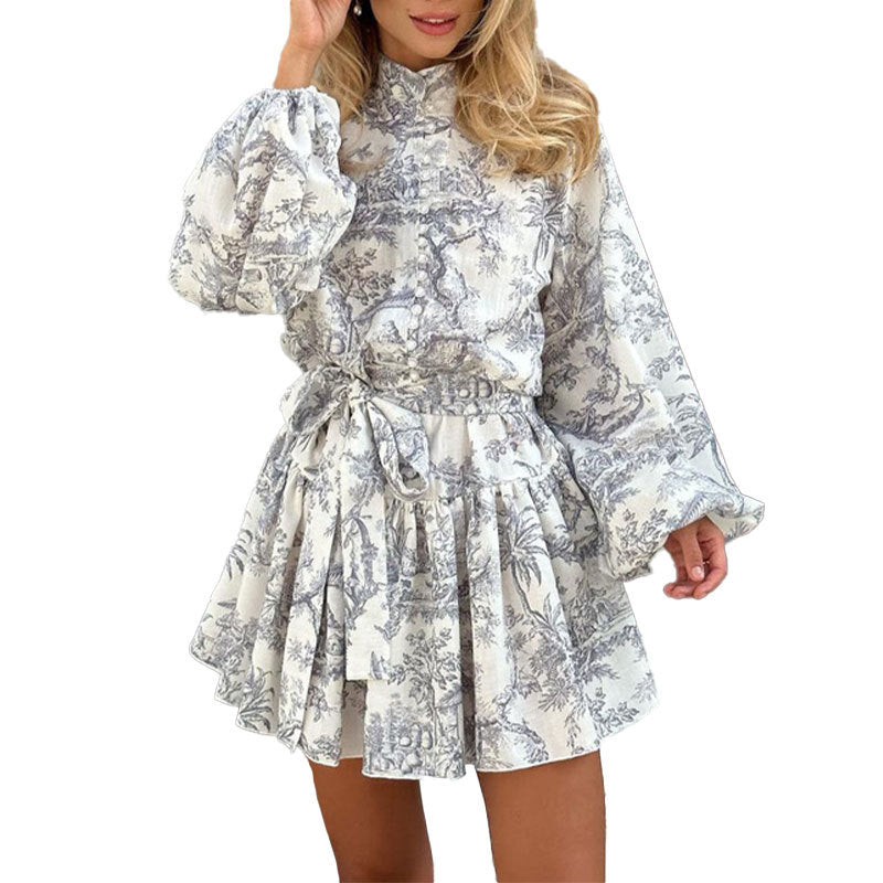 Damen Blumenkleid Norvielle