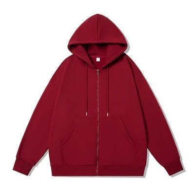 Damen Zip-Hoodie Weiches Innenfutter Praktische Taschen Norvielle