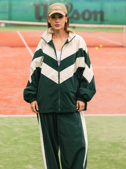 Damen Freizeitjacke Elastisch Hochkragen