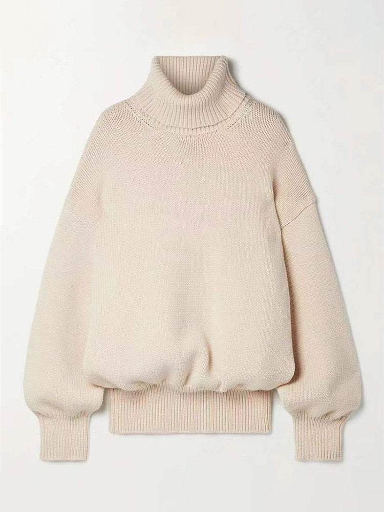 Damen Rollkragenpullover Modisch Norvielle