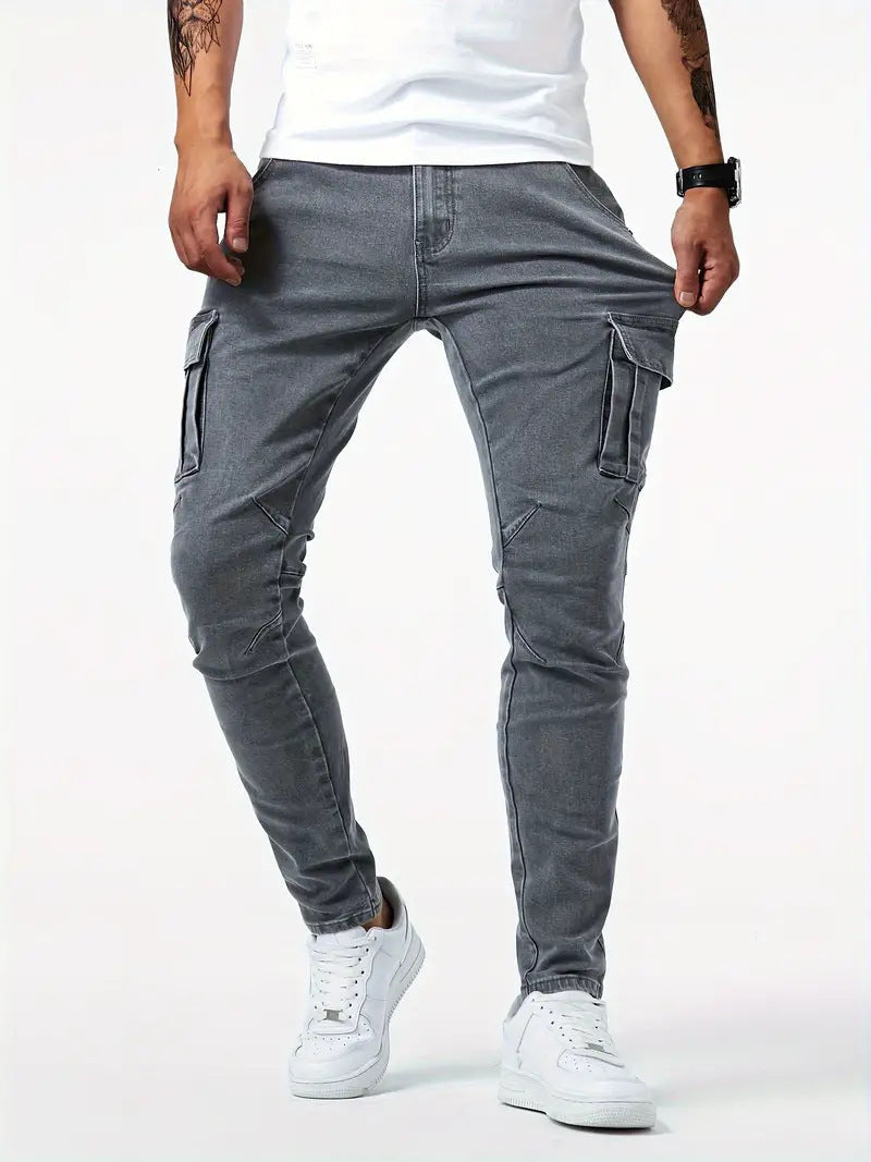 Herren Cargo Hose Slim Fit Modern