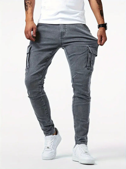 Herren Cargo Hose Slim Fit Modern