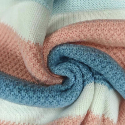 Damen Pullover Streifenmuster Lässiger Schnitt Norvielle