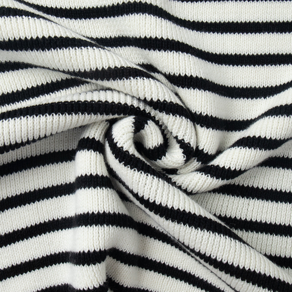 Damen Strickpullover Gestreift Gemütlich Norvielle