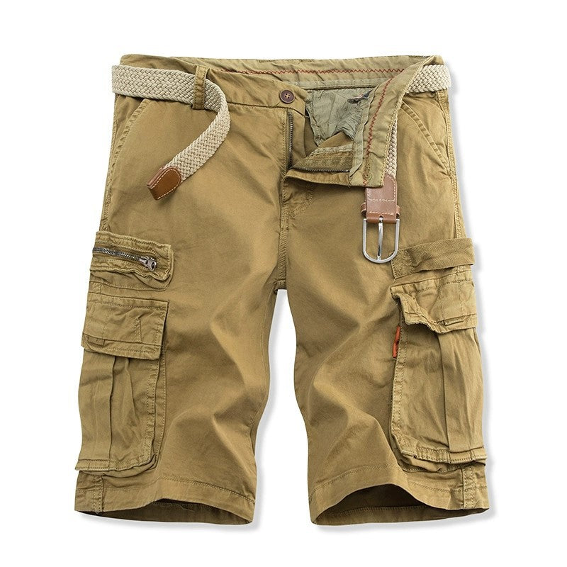 Herren Cargo-Shorts Robust Mit Multi-Taschen