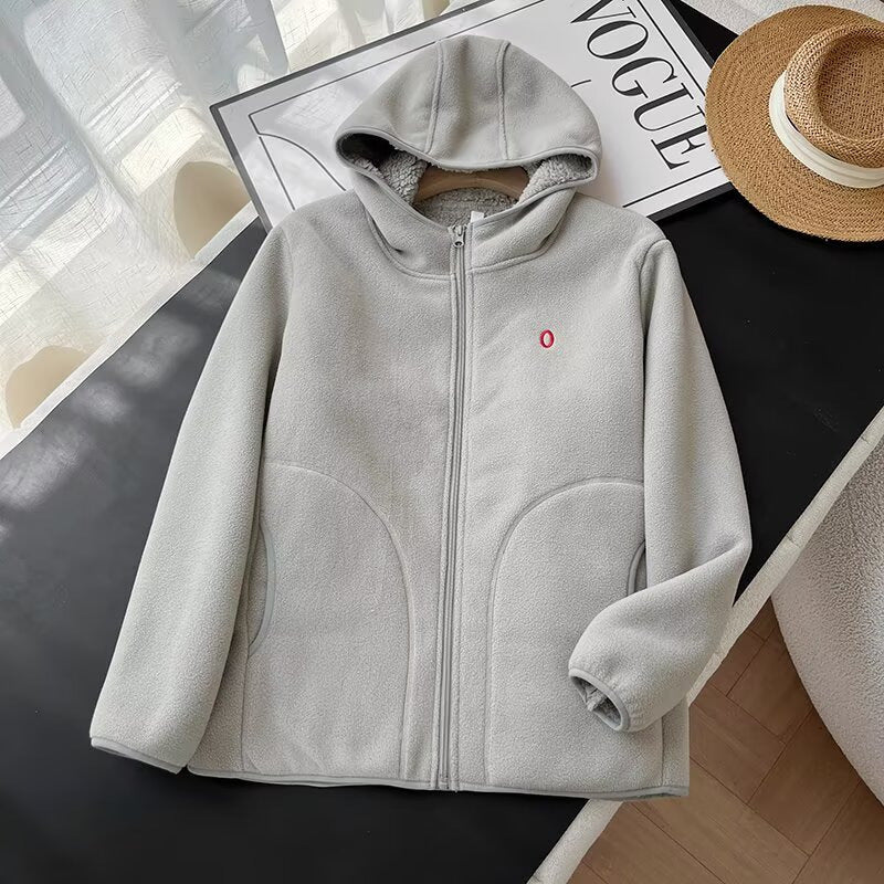 Damen Fleecejacke Warm Kuscheliges Innenfutter Norvielle