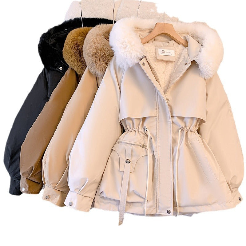 Damen Übergangsjacke Gesteppt Abnehmbares Fleece-Innenfutter Norvielle