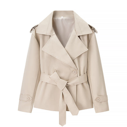Damen Trenchcoat Jacke Gürtel Norvielle