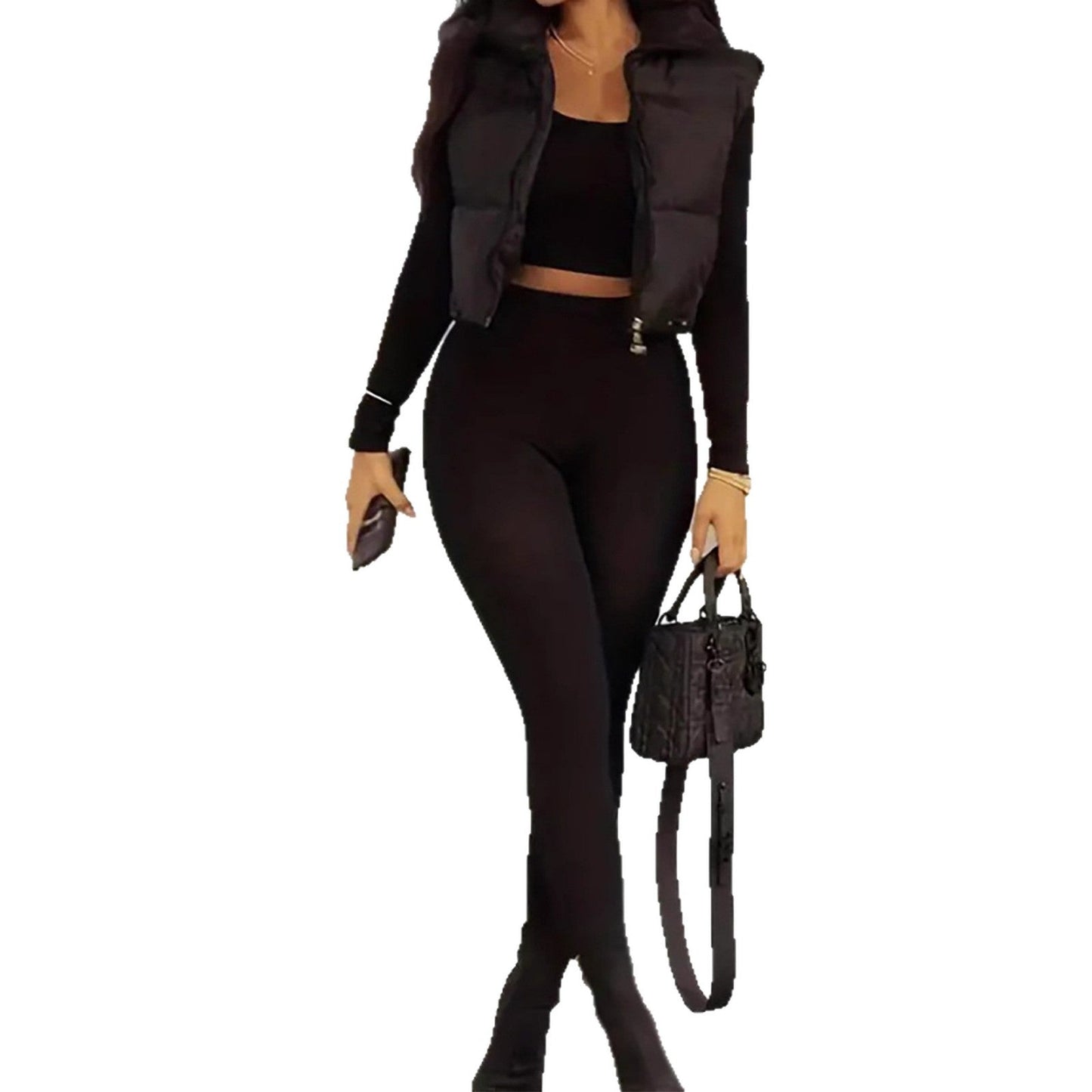 Damen Weste Leo-Design Norvielle
