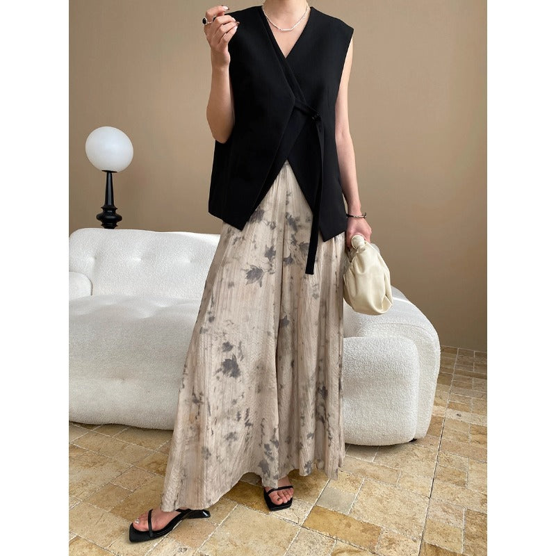 Damen Wickelweste Tailliert Elegant Norvielle
