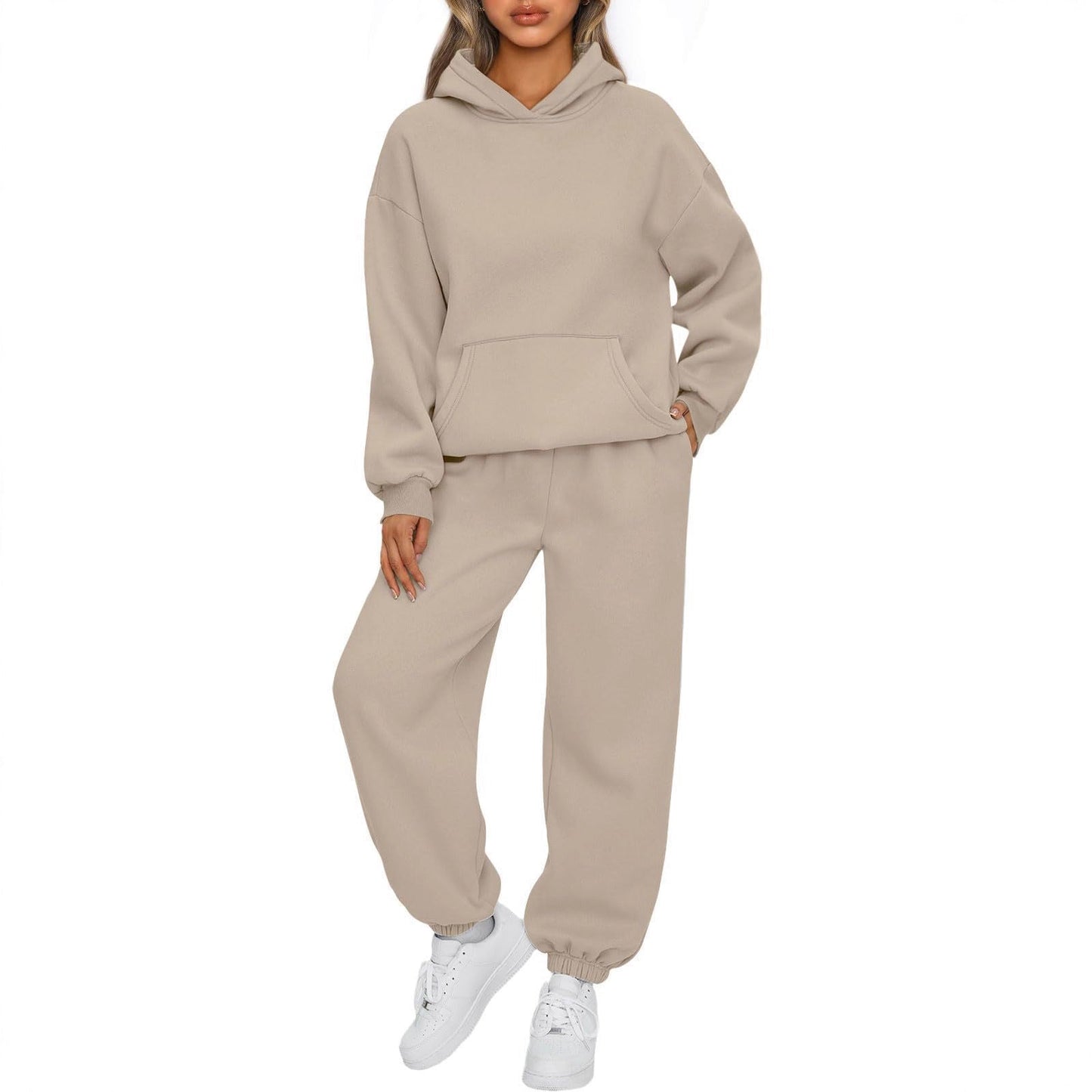 Damen Sportanzug Hoodie Jogginghosen Norvielle Bequem