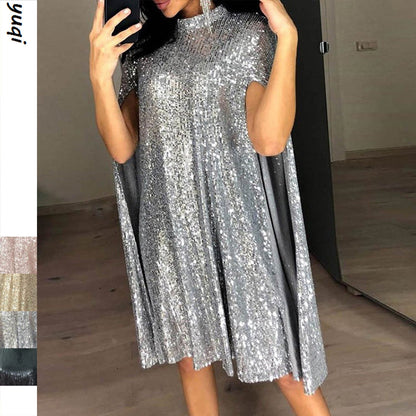 Damen Abendkleid mit Cape