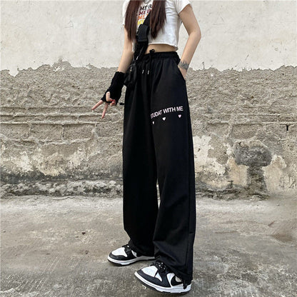 Damen Sportfreizeithose Auffälliger Druck