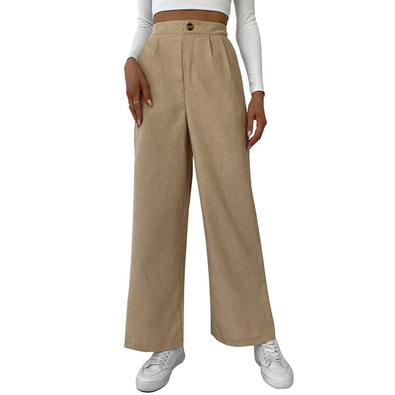Damen Langarmshirt Cropped und Culotte-Hose Weite Bein Norvielle