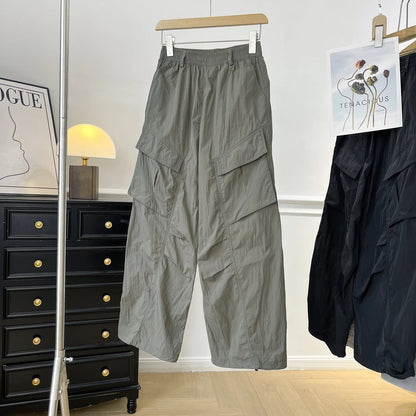 Damen Cargo-Hose Elastischer Bund Praktische Taschen Norvielle