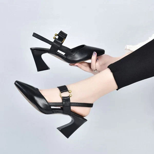 Norvielle Damen Orthopädische Sandalen mit Absatz