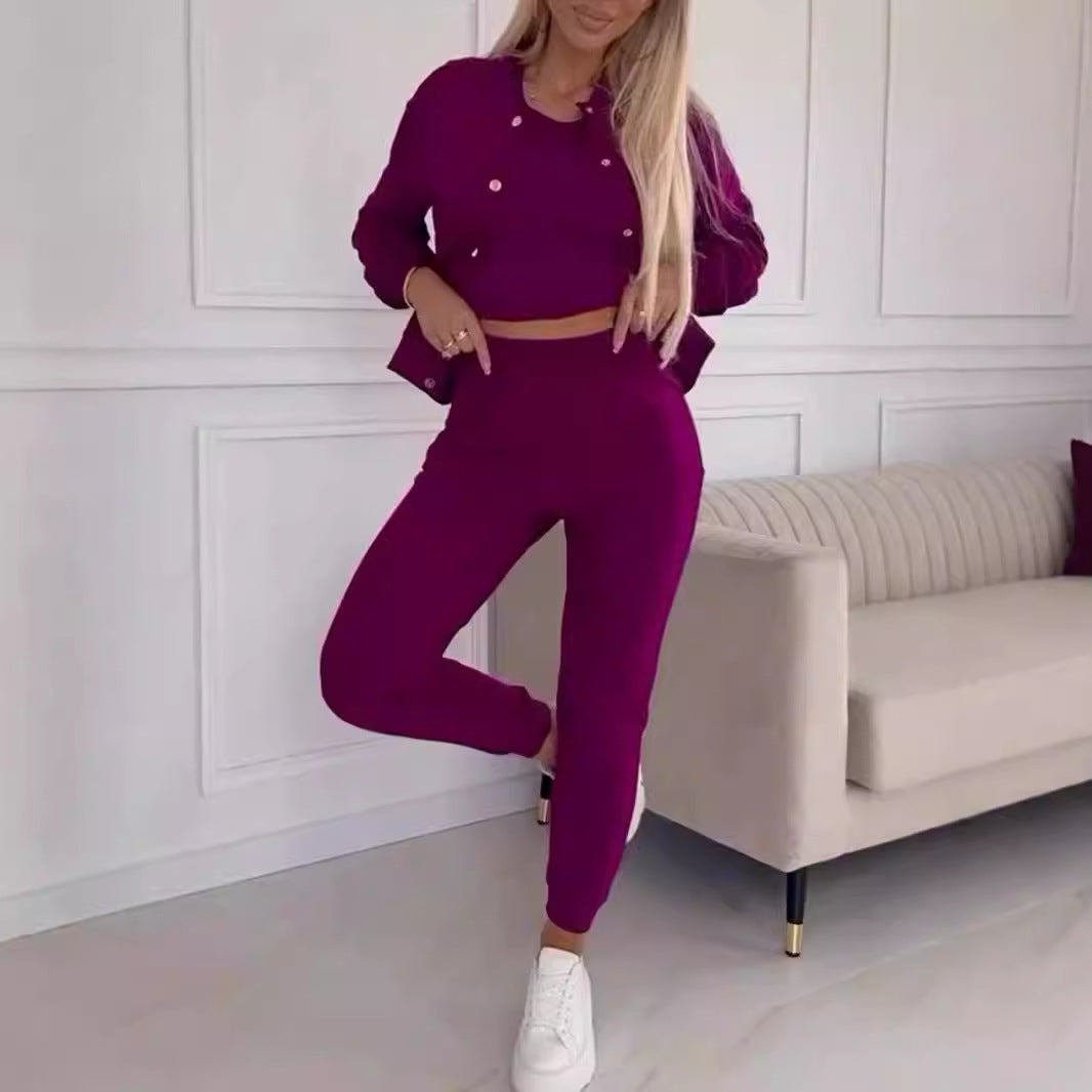 Damen Sportanzug Kurzoberteil Urbanjacke Norvielle