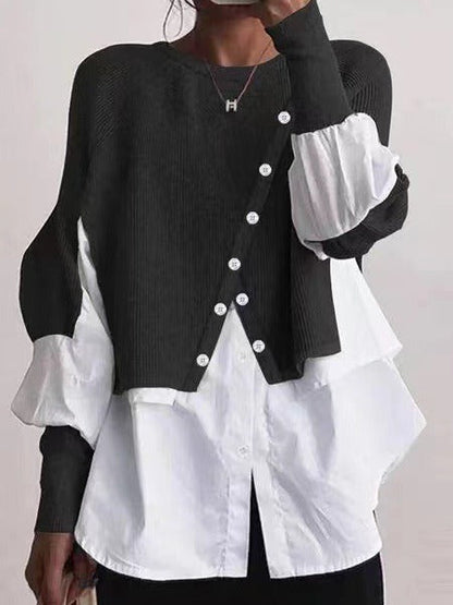 Damen Pullover Mit Kragen Norvielle