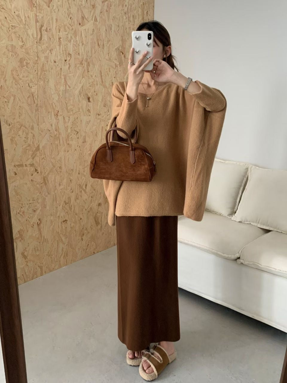 Damen Oversized Pullover Weich Norvielle