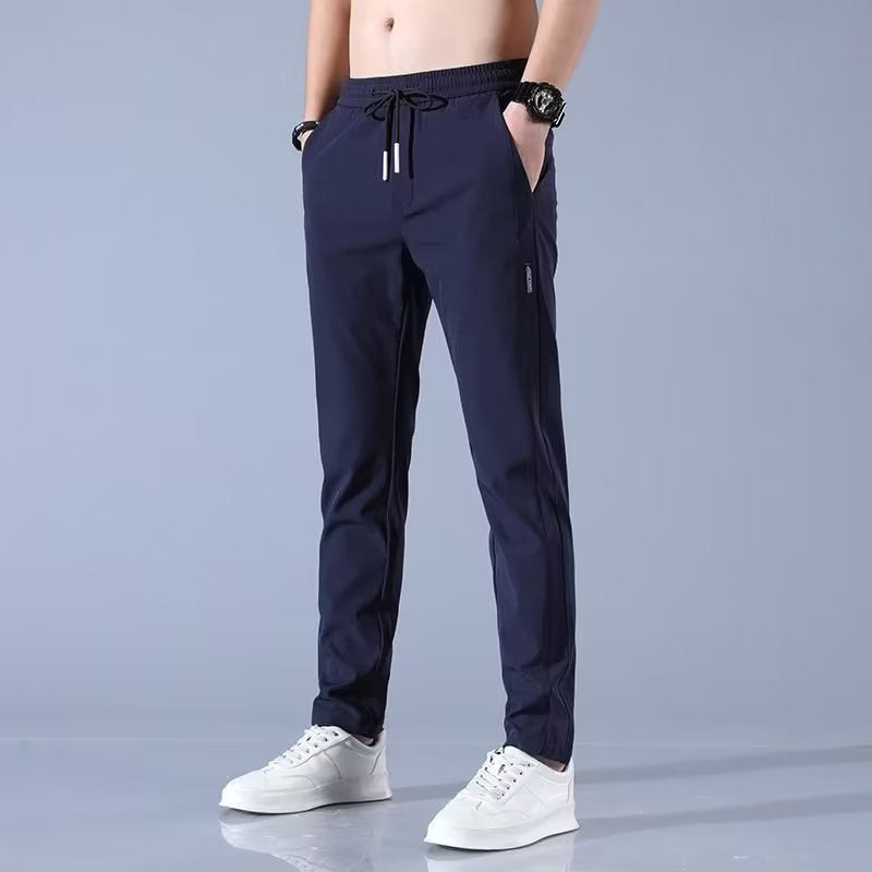 Sportliche Herrenjoggerhose Kordelzug Komfortpassform