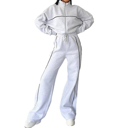 Damen Sportset Weiches Material Hohe Beininserts Norvielle
