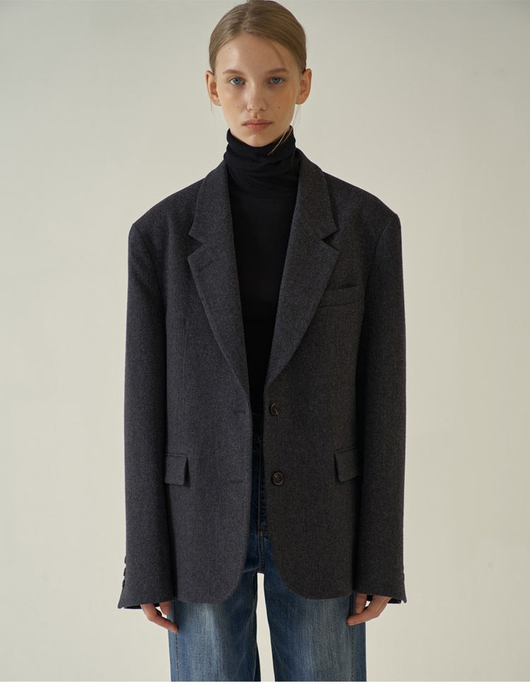 Damen Blazer aus hochwertigem Stoff Norvielle Elegant