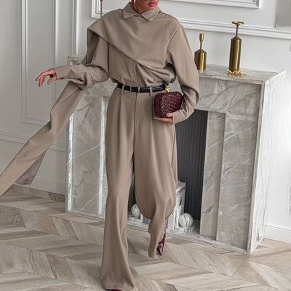 Damen Overall Lässiger Kragen Norvielle