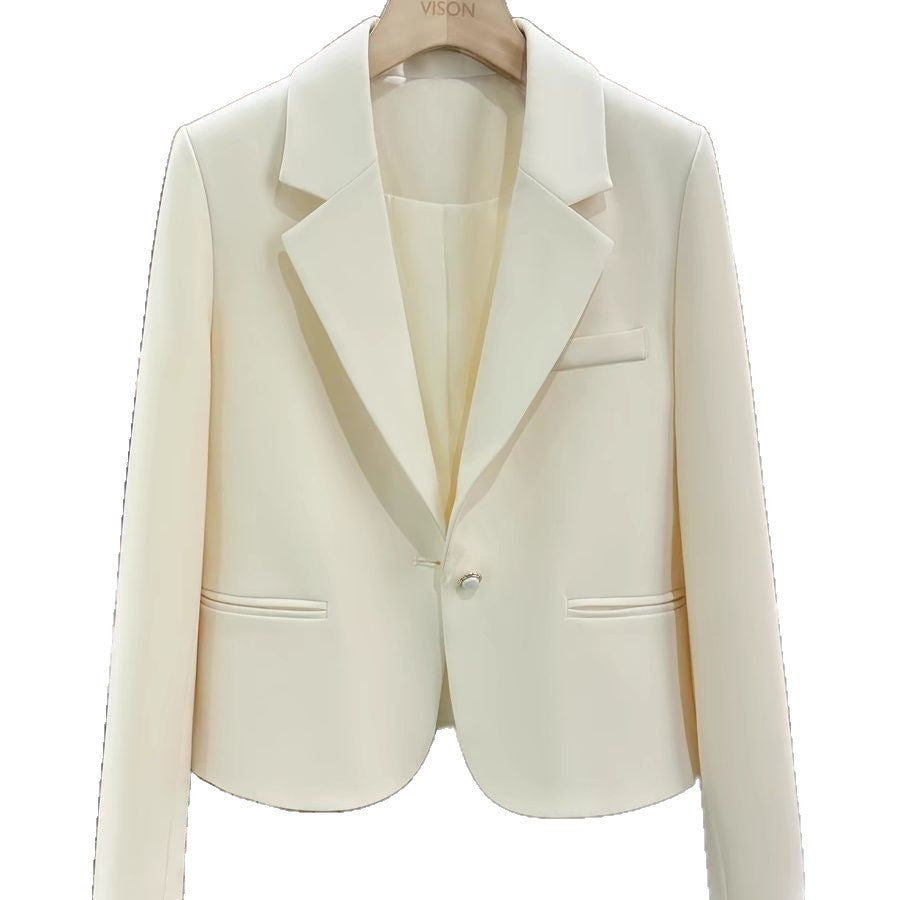 Damen Blazer Tailliert Schmal Revers Norvielle