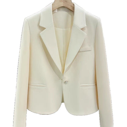 Damen Blazer Tailliert Schmal Revers Norvielle
