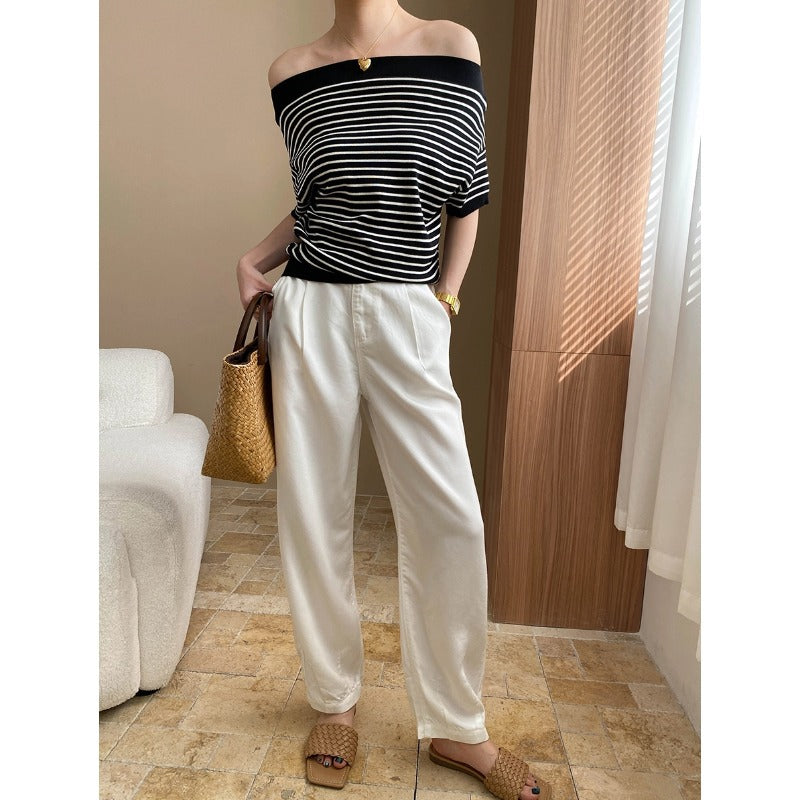 Damen Wickeloberteil Off-Shoulder Norvielle