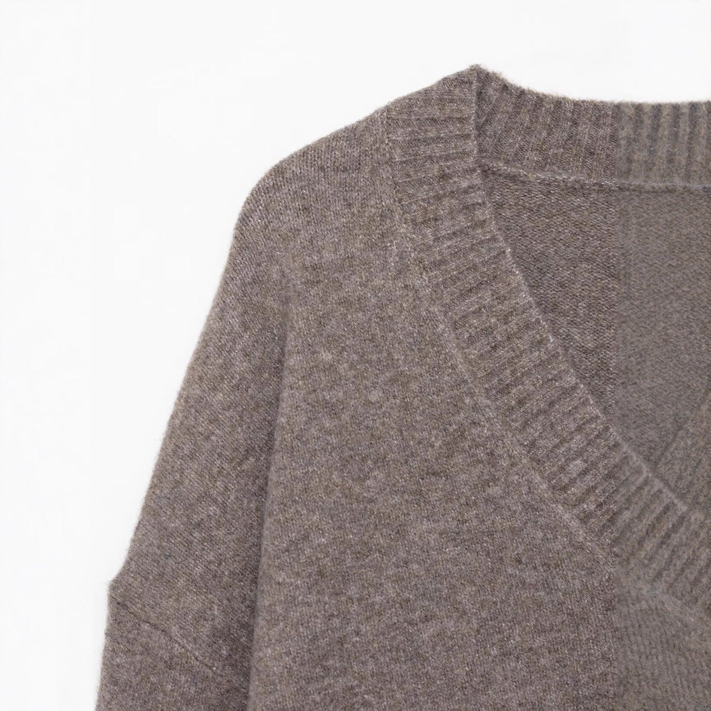 Damen V-Pullover Wolle Norvielle