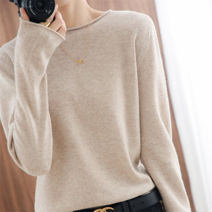 Damen Pullover Weicher V-Ausschnitt Norvielle