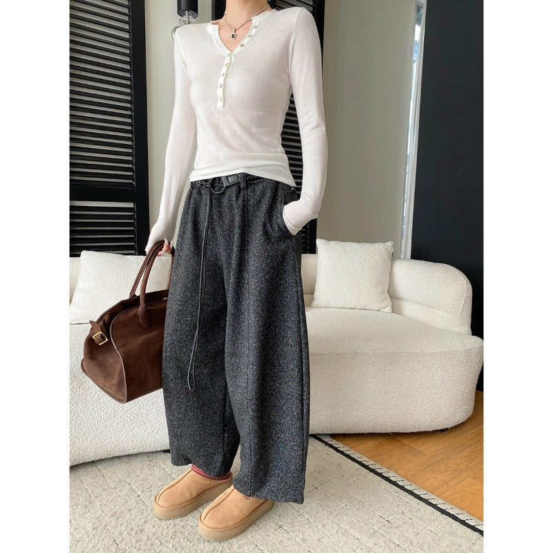 Damen Strickjacke mit Knöpfen und Taschen Norvielle