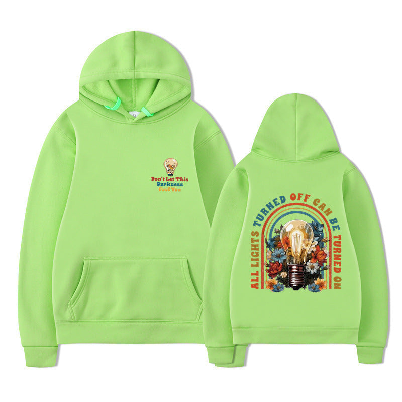 Damen Kapuzenpullover Bunt Entspannter Sitz