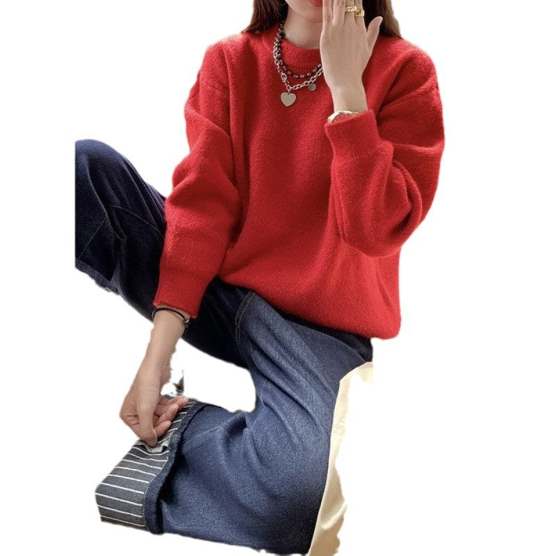 Damen Strickpullover Oversized Norvielle