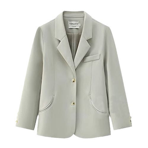 Damen Blazer Elegant Tailliert Norvielle