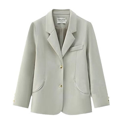 Damen Blazer Elegant Tailliert Norvielle